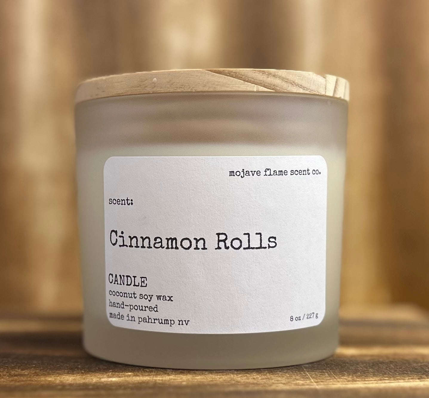 Cinnamon Rolls Candle 8oz