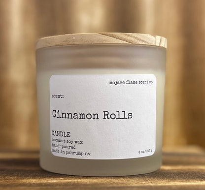 Cinnamon Rolls Candle 8oz