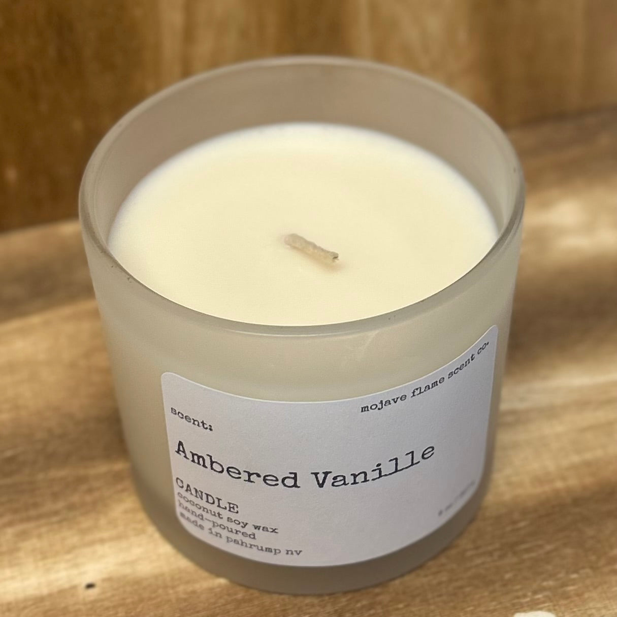 Ambered Vanille Candle 8oz