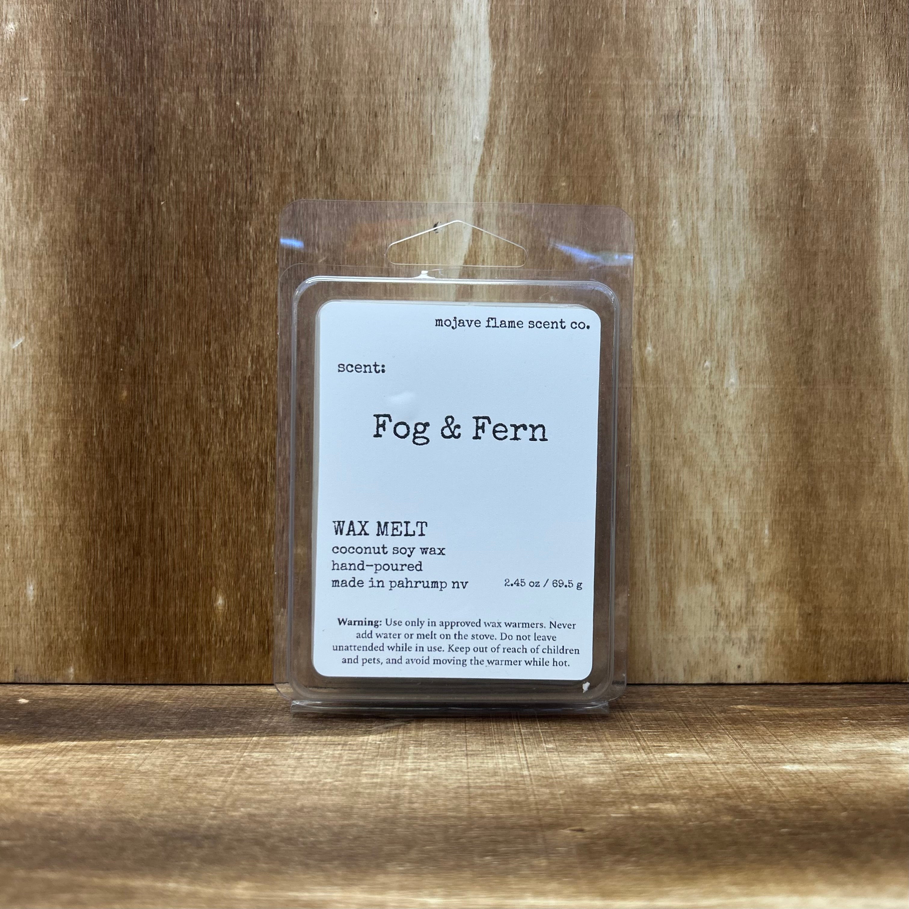 Fog & Fern Wax Melt 2.45oz