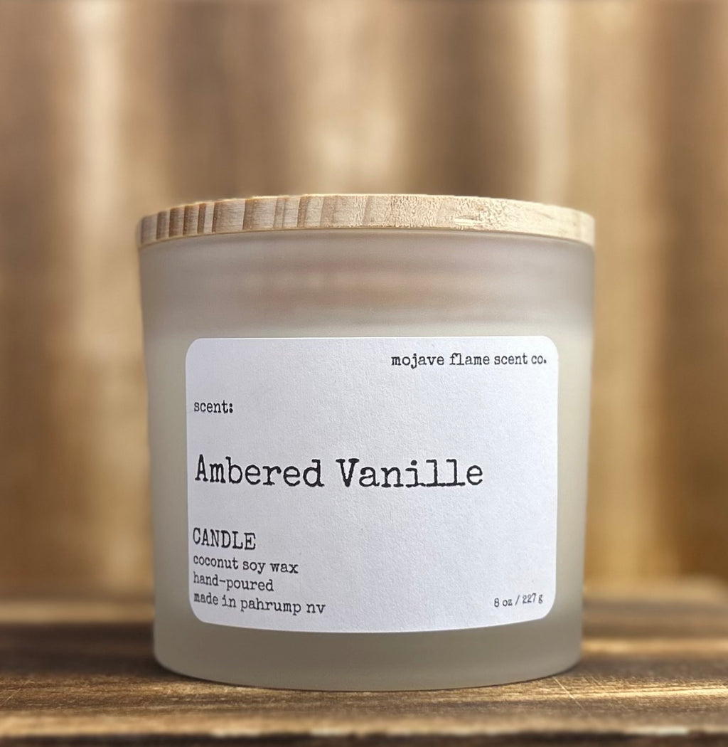Ambered Vanille Candle 8oz