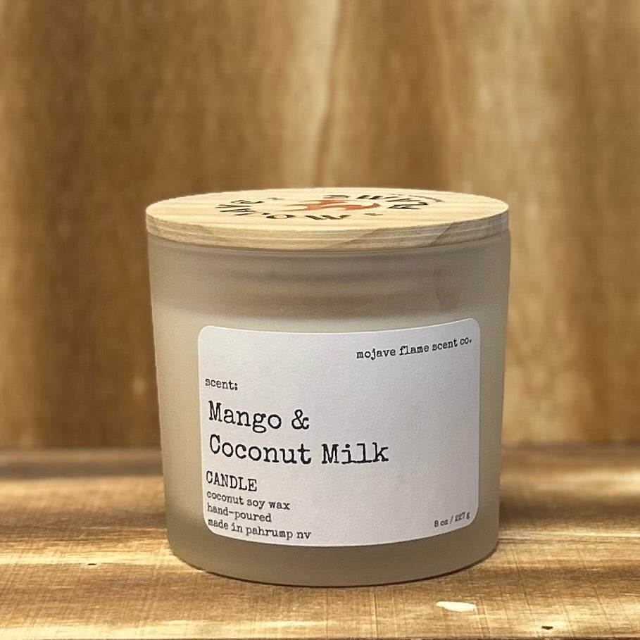 Mango & Coconut Candle 8oz